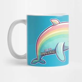 100% Pure Homosexual (Homosexu-whale) Mug